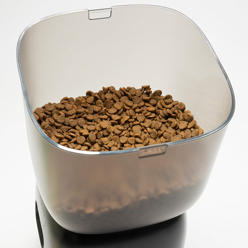 Pettadore - Nutri Lite - Voerautomaat kat - Zwart -  - Automatische voerbak kat - Silo