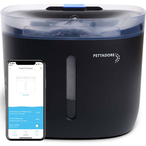 Pettadore Hydrate Compact - Drinkfontein - Zwart